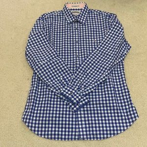 EXPRESS Men’s Blue Check Shirt